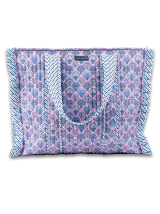 Quilted Scallop Shell Tote - Boutique Bella BellaTote Bag