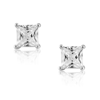 Radiant Cut Studs - Boutique Bella BellaEarring