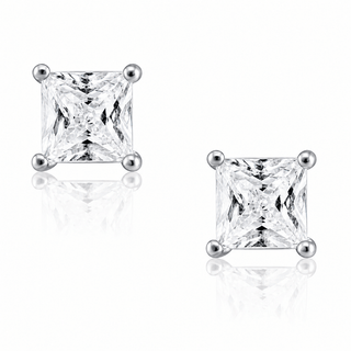 Radiant Cut Studs - Boutique Bella BellaEarring
