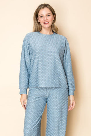 Radiant Honeycomb Glam Top - Boutique Bella BellaPants