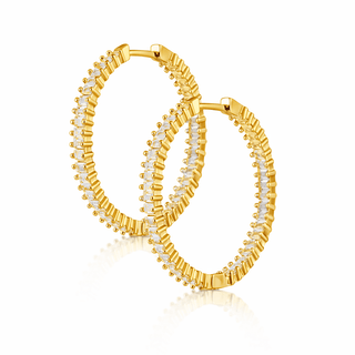 Radiant Hoops - Boutique Bella BellaEarring