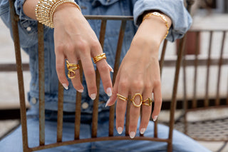 Rae Buckle Ring - Boutique Bella BellaRing