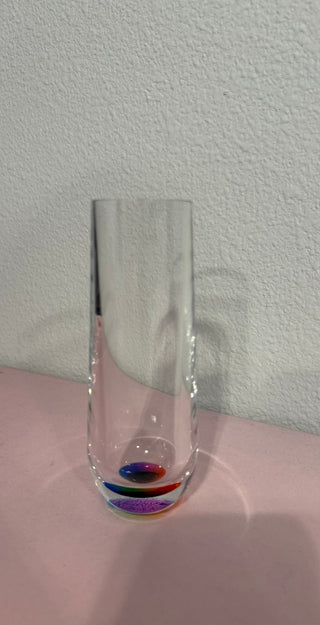 Rainbow 8oz Acrylic Stemless Champagne Glass - Boutique Bella Bellawine glass