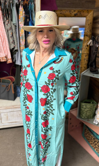 Ranch Rodeo Roses - Boutique Bella BellaDress