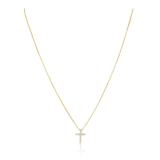 Raya CZ Cross - Boutique Bella BellaNecklace