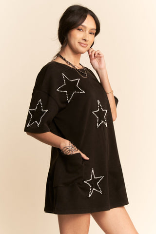 Reach for the Stars Romper - Boutique Bella BellaRomper