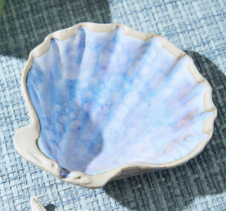Reactive Glaze Shell Tidbit Dish - Boutique Bella Bellashell dish