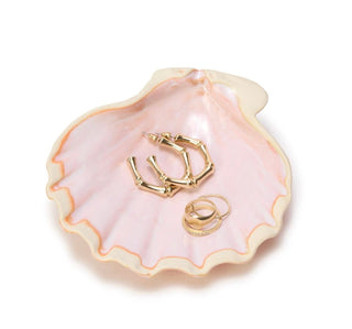 Reactive Glaze Shell Tidbit Dish - Boutique Bella Bellashell dish