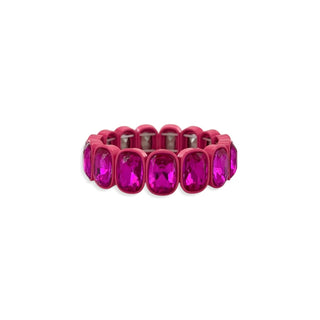 Rectangle Candy Crystal Stretch Bracelet - Boutique Bella Bellastretch bracelet