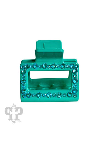 Rectangle rhinestone hair clip - Boutique Bella BellaHair Claws