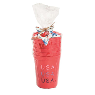 Red Americana Party Cup Set - Boutique Bella Belladrinkware