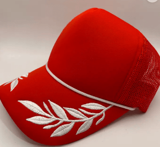 Red Captain Foam Trucker Hat - Boutique Bella BellaTrucker Hat