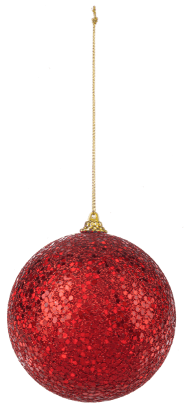 Red Jewel Glitter Ornament - Boutique Bella BellaChristmas Ornament