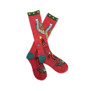 Red Lucky Horeshoe Socks - Boutique Bella BellaSocks