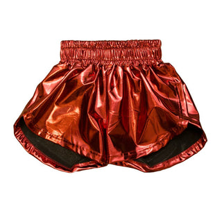Red Show Stopper Shorts - Boutique Bella Bellashorts