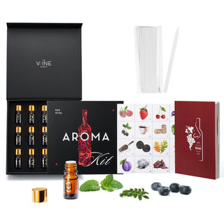 Red Wine Aroma Kit Tasting Smelling Aroma Set For Red Wines 15 Aromas Training Educational Gift Begi