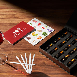 Red Wine Aroma Kit Tasting Smelling Aroma Set For Red Wines 15 Aromas Training Educational Gift Begi