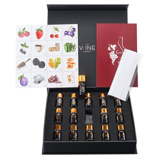 Red Wine Aroma Kit Tasting Smelling Aroma Set For Red Wines 15 Aromas Training Educational Gift Begi