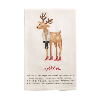 Reindeer Poem Kitchen Towels - Assorted - Boutique Bella BellaChristmas Kitchen Towel