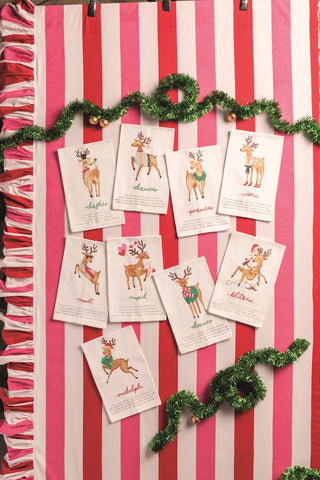 Reindeer Poem Kitchen Towels - Assorted - Boutique Bella BellaChristmas Kitchen Towel