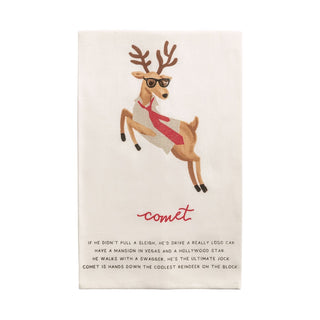 Reindeer Poem Kitchen Towels - Assorted - Boutique Bella BellaChristmas Kitchen Towel
