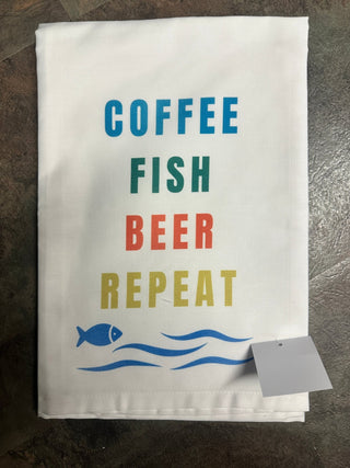 Repeat Tea Towel - Boutique Bella BellaTea Towel