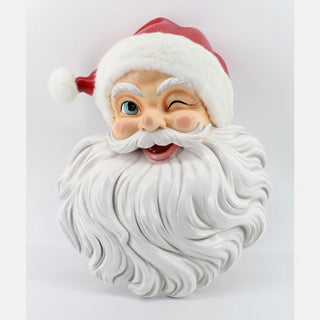 Resin Santa Plaque - Boutique Bella BellaChristmas