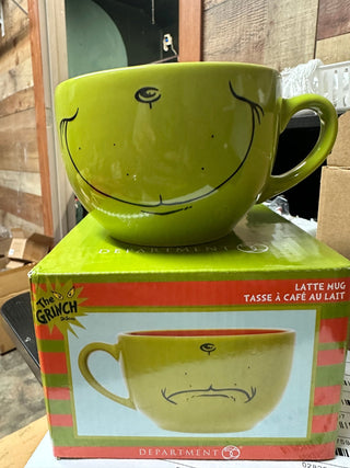 Resting Grinch Face Mug - Boutique Bella BellaMug