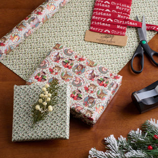 Retro Deer Gift Wrap - Boutique Bella BellaChristmas