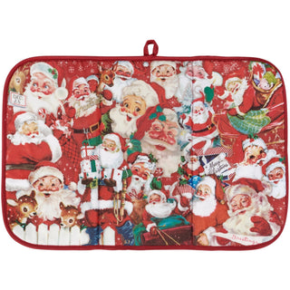 Retro Santa Drying Mat - Boutique Bella Belladrying mat