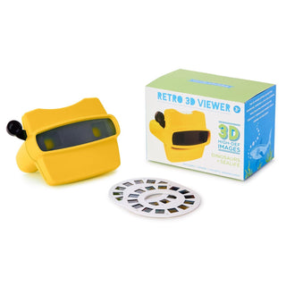 Retro Viewer with 2 Film Reels (Dinosaurs and Sealife) - Boutique Bella Bellavisual toy