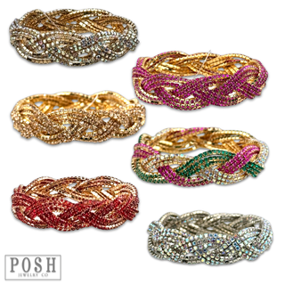 Rhinestone bracelet - Boutique Bella BellaBracelets