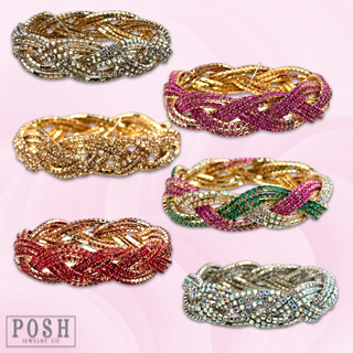 Rhinestone bracelet - Boutique Bella BellaBracelets