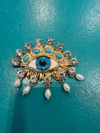 Rhinestone Brooch - Boutique Bella Bellabrooch