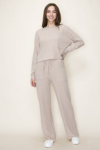 Ribbed Lounge Pants - Boutique Bella BellaLounge Pants