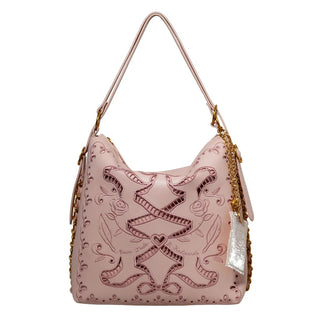 Ribbon Reverie Convertible Hobo to Backpack - Boutique Bella BellaPurse