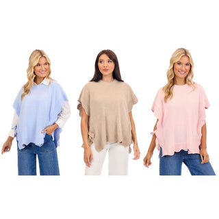 Rigsby Scallop Sweaters - Boutique Bella BellaSweater