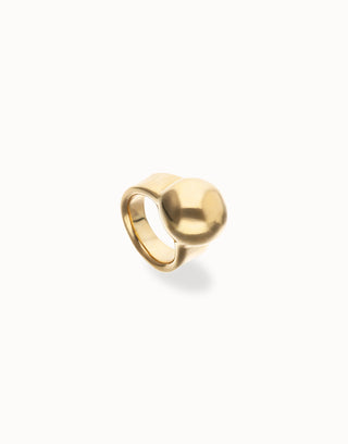 Ring with sphere shape Gold - Boutique Bella BellaRing