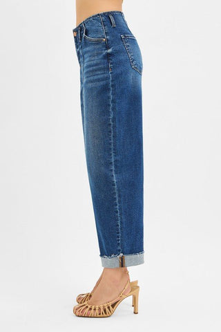 Risen Barrels & Cuffs Jeans - Boutique Bella BellaJeans