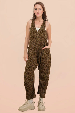 Roaming Wild Leopard Jumpsuit - Boutique Bella BellaJumpsuit
