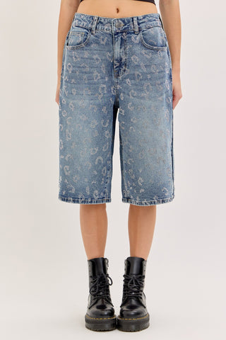 Roar & Shine Bermuda Shorts - Boutique Bella BellaShorts