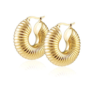 Robyn Tube Hoops - Boutique Bella BellaEarring
