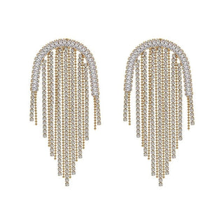Rochelle CZ Drop Earring - Boutique Bella BellaEarrings