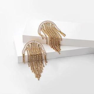 Rochelle CZ Drop Earring - Boutique Bella BellaEarrings