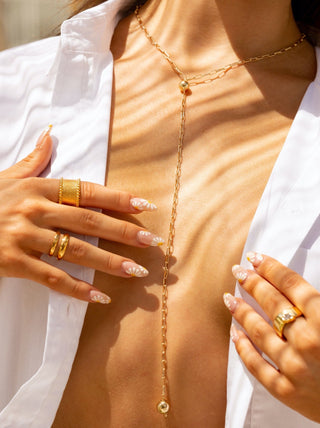 Romy Lariat - Boutique Bella BellaNecklace