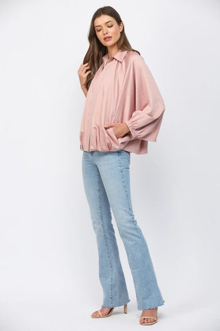 Rosé All Day Bomber Jacket - Boutique Bella BellaJacket
