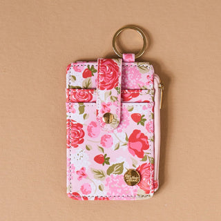 Rose Garden Keychain Wallet - Boutique Bella BellaWallet