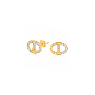 Rosie CZ Studs - Boutique Bella BellaEarring