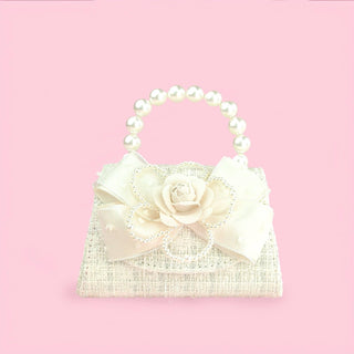 Rosy Pearl Handbag - Boutique Bella BellaPurse