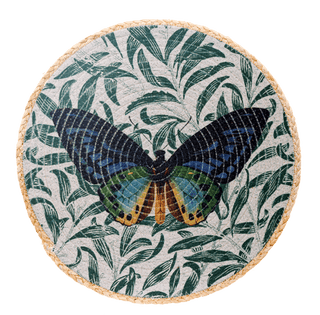 Round Butterfly Placemat - Boutique Bella BellaPlacemats